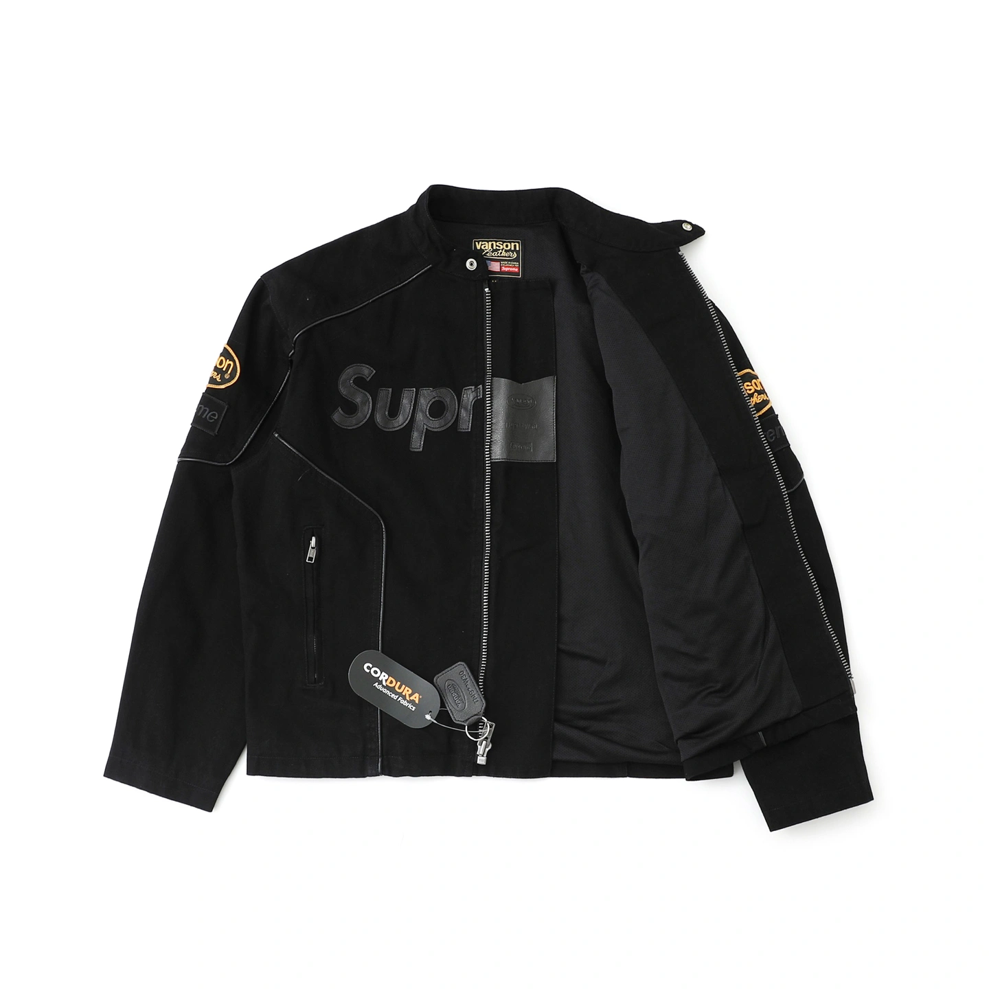 wg.luxury- S575 Supreme x Vanson Leathers x Cordura 3colour item:E-F000I0499-3H